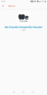 We Transfer Smash File Transfer with Link app for Android