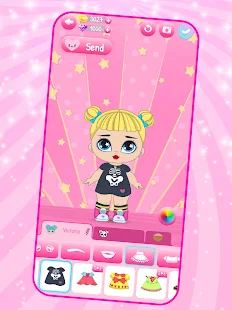 Jogo de boneca Chibi vestir boneca versão móvel andróide iOS apk