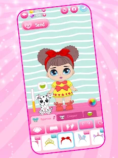 Jogo de boneca Chibi vestir boneca versão móvel andróide iOS apk