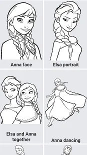 Desenhos de Elsa - Como desenhar Elsa passo a passo