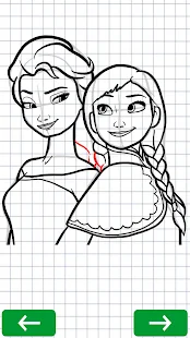 Desenhos de Elsa - Como desenhar Elsa passo a passo