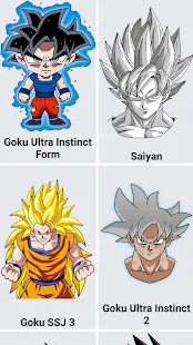 Baixe Como desenhar Goku Super Saiyan God EZ no PC