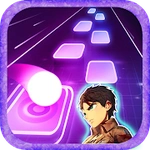 Eren Yeager Tiles Hop Edm Rush