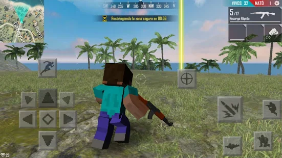 free fire graficos de minecraft