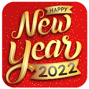 Chúc mừng năm mới 2022 hình nề