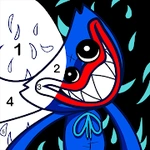 Draw Poppy Games:Coloring book