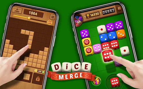 Baixar e jogar Dice Merge 3D-Merge puzzle no PC com MuMu Player