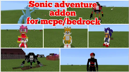 Sonic Addon (1.20) - MCPE/Bedrock Mod 