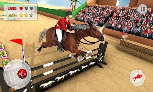 Baixar e jogar Simulador 3d de salto cavalo no PC com MuMu Player