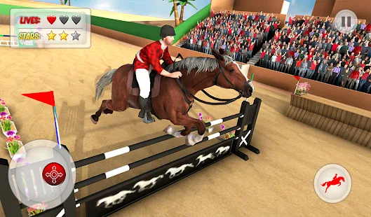 Horse Show Jump Simulator 3D - Jogo Gratuito Online