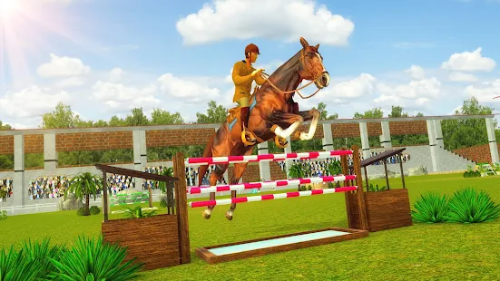 Baixar e jogar Simulador 3d de salto cavalo no PC com MuMu Player