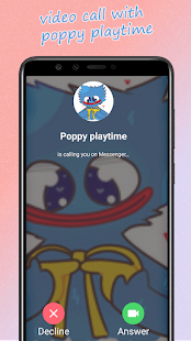 Download and play Scary Poppy Playtime Fake Call on PC with MuMu Player