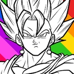 Baixar e jogar Livro de colorir Anime Saiyanz no PC com MuMu Player