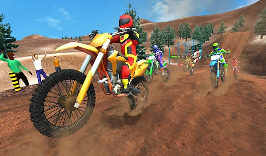 Baixar e jogar Campeonato de mountain bike: corrida de moto offro no PC com  MuMu Player