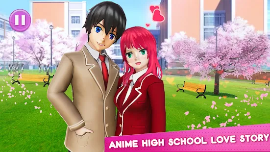 Download and play Anime Girl High School Love on PC with MuMu Player