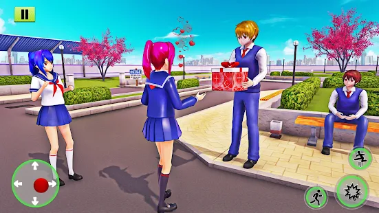 My Anime High School Simulator Free Game – Japanese Sakura Girl