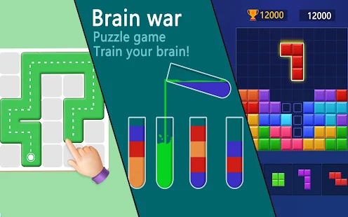 Block Puzzle Brain: Jogos gratuitos quebra cabeças ~ jogo de bloco