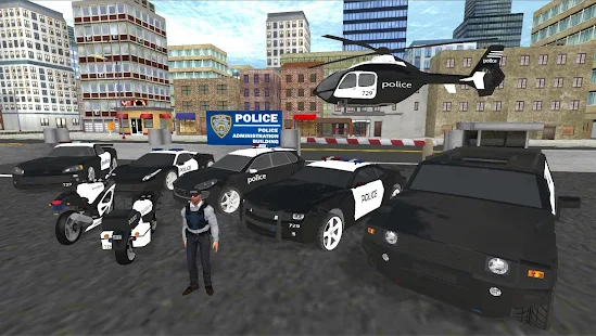 Baixar e jogar Polícia e Car Game Simulator 3D no PC com MuMu Player