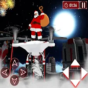 Pengiriman hadiah Drone Santa