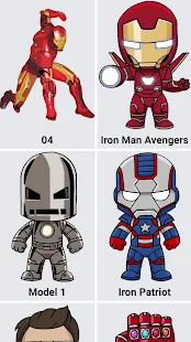 Cách vẽ Người Sắt trên PC (How to Draw Iron Man on PC): \