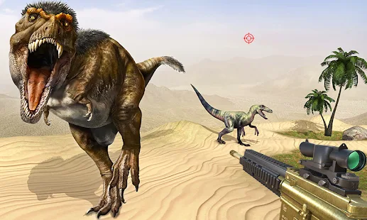 Baixar e jogar Real Dino Hunter: Dino Game 3d no PC com MuMu Player