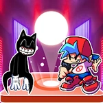 Cartoon Cat VS FNF Tiles Hop