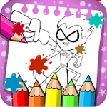 Teen Titans Coloring book