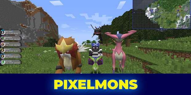 Baixar e jogar Pixelmons - mods para minecraft no PC com MuMu Player