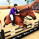 Baixar e jogar Simulador 3d de salto cavalo no PC com MuMu Player