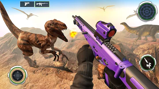 Baixar e jogar Real Dino Hunter: Dino Game 3d no PC com MuMu Player