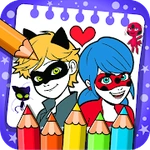 Ladybug Coloring &Drawing Cats