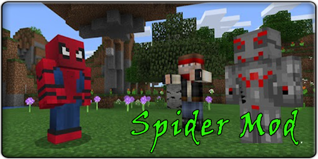 Download and play Spider Mod for Minecraft on PC with MuMu Player