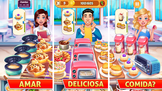 Download do APK de Comida Fever - Jogos de Culinária e Cozinha
