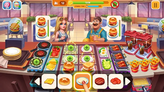 Baixar e jogar Cooking Crush: Jogos de cozinhar no PC com MuMu Player