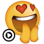 動畫表情符號貼紙 WAStickerApps