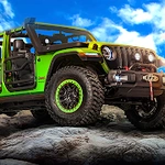 Mountain 4x4 Jeep Driver Sim