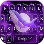 Kpop Whale Galaxy 主題鍵盤