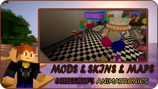 Animatronics mod Minecraft PE - Apps on Google Play