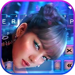 Neon Kpop Girl 主題鍵盤
