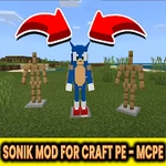 Mod Skins Soniic-for MCPE