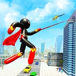 Stickman Spider Rope Hero Gangstar Crime