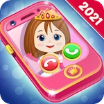 Pink Princess Baby Phone