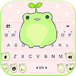 Cute Frog Green 主題鍵盤