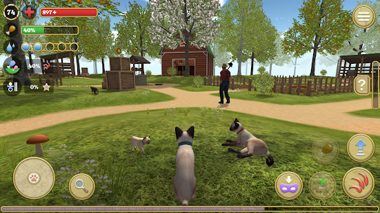 Baixar e jogar Jogo Virtual Pet Cat Simulator no PC com MuMu Player