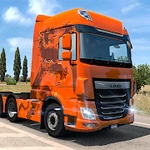 américain Camion Conduite Jeux