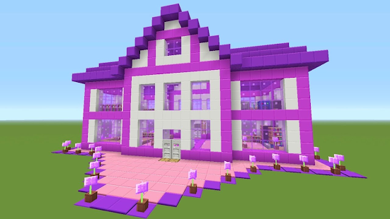 Baixe Casa rosa no Minecraft PE no PC