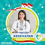 Hari Kesehatan Bingkai Foto