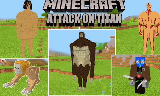 Attack on Titan (Shingeki no Kyojin) AoT Minecraft Mod
