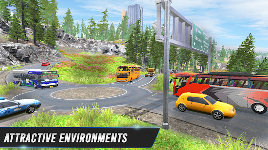 Baixar e jogar City Bus Simulator: Bus Games no PC com MuMu Player