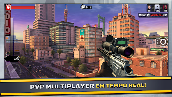 Baixar e jogar Sniper Rifle Pistola Tiro Jogo no PC com MuMu Player